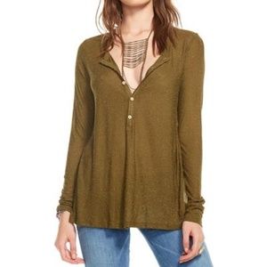 Chaser Top in Olive